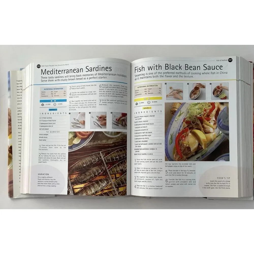 1,000 Classic Recipes From Around the World - Hardcover By Jo-Anne Cox